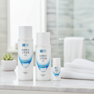 Juego DE CUIDADO DE LA PIEL Hadalabo Gokujyun loción de 170ml e ingredientes de alta calidad de leche de 140Ml - Product Image 3