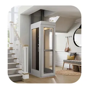 Small villa elevator without shaft on floors 2-5, home villa elevator, CE certified residential elevator