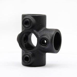 Usine Blanc Noir Poudre Revêtement Malleale fer Clé Klamp raccords Catalogue Clé serrage raccords tube connecteur - Product Image 3