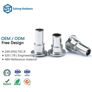 <span class=keywords><strong>Rivet</strong></span> semi-tubulaire en acier inoxydable finition brillante Saitong, norme ISO, ISO9001, pour systèmes de fixation mécaniques - Product Image 1