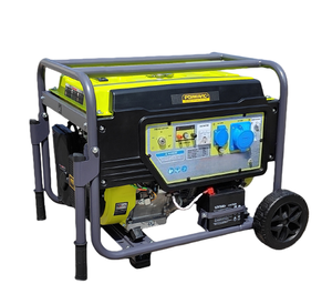 Best Seller 220V 50/60Hz 6KW 420cc <b>Gasoline</b> <b>Generator</b> Single Phase AC 4-Stroke Engine 25L Recoil+Electric Start - Product Image 2