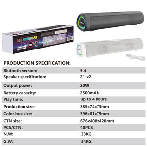 <span class=keywords><strong>Barre</strong></span> <span class=keywords><strong>de</strong></span> <span class=keywords><strong>son</strong></span> CQS-R108 pour TV <span class=keywords><strong>de</strong></span> bureau, haut-parleur Bluetooth auxiliaire USB, système home cinéma, <span class=keywords><strong>barre</strong></span> <span class=keywords><strong>de</strong></span> <span class=keywords><strong>son</strong></span> surround, haut-parleurs pour <span class=keywords><strong>PC</strong></span>, TV, ordinateur, enceinte <span class=keywords><strong>de</strong></span> bureau - Product Image 5