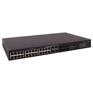 High Power LS-S5130S-28S-HPWR-EI Fiber <b>Network</b> POE <b>Switch</b> 28-Port Gigabit AC Power Supply 30W Total POE Power Stackable Stock - Product Image 1
