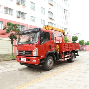 Çin DAYUN 4x2 monte vinç kamyon ağırlık kaldırma için 6 Ton 8 Ton teleskopik bomlu vinç kamyon - Product Image 2