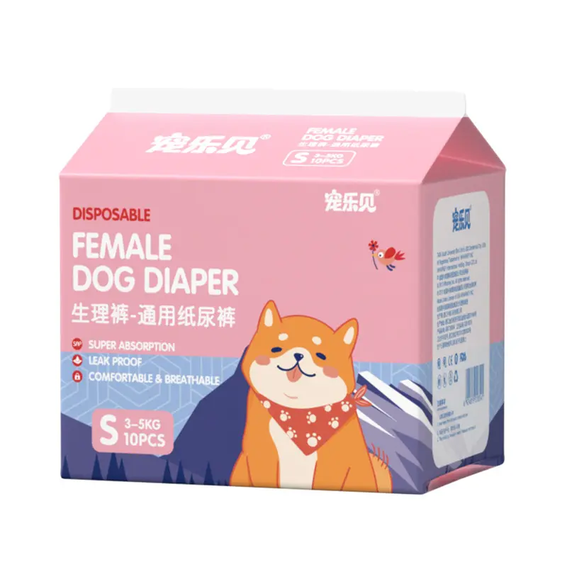 Popok anjing sekali pakai popok anjing perempuan popok anjing bungkus Ultra perlindungan untuk minta buang air kecil inkontinensia