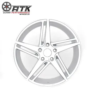 Aftermarket Bbw 19 Inch 5X112 5X114.3 Gieten Velgen Personenauto Lichtmetalen Velgen Voor Audi