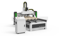 Routeur CNC multi-têtes 3 axes ANBEN 1325 avec commande DSP Syntec RichAuto, moteur de broche haute vitesse pour le bois et le marbre