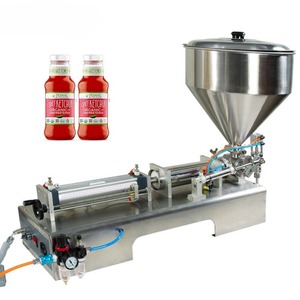 Tự động 50-500ml dán chất lỏng pha chế Máy chiết rót cho nước sốt nhớt bia hạt vấn đề cho bao bì thủy tinh - Product Image 6