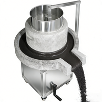Moulin à pierre électrique, machine commerciale pour rouleaux de nouilles de riz, lait de soja, pudding de tofu, sésame, machine de broyage entièrement automatique