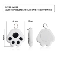 Traceur GPS intelligent pour animaux domestiques, localisateur étanche pour chaton chien de compagnie accessoire pour clés de voiture