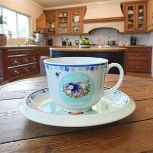 แก้วเซรามิกพรีเมี่ยมดีไซน์รูปกระต่ายที่มีเสน่ห์เหมาะสำหรับให้เป็นของขวัญหรือใช้ในชีวิตประจำวัน - Product Image 1