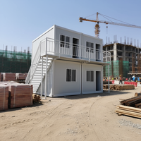 Maison préfabriquée en conteneur maritime certifiée CE, 20 et 40 pieds, démontable, pour usage résidentiel, secours et évacuation en cas de catastrophe, entièrement en acier