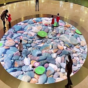 IP65 ngoài trời độ sáng cao p3.91 đầy đủ màu sắc không thấm nước gạch Màn hình sàn nhảy <span class=keywords><strong>LED</strong></span> hiển thị giá - Product Image 6