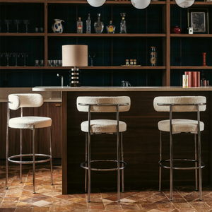 <span class=keywords><strong>Chaise</strong></span> <span class=keywords><strong>club</strong></span> moderne à dossier ouvert 2024 avec tabouret de bar rembourré Boucles pour salle à manger et hôtel Style contemporain à vendre - Product Image 6