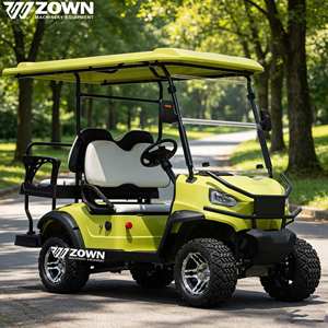 Voiturette de golf électrique tout-terrain surélevée 6 places certifiée CE pour la chasse et les excursions panoramiques - Product Image 1