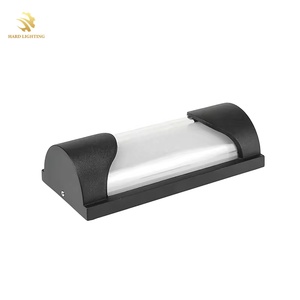 Hiện đại Thiết kế tối giản ngoài trời <span class=keywords><strong>LED</strong></span> tuyến tính ánh sáng bức tường IP65 không thấm nước vườn đèn tường cho bề mặt tường gắn chiếu sáng - Product Image 5