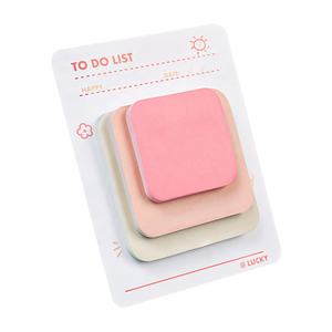 Snoepachtig schattig Koreaans creatief notitieblok in meerdere formaten voor <span class=keywords><strong>school</strong></span>, studenten, zelfklevende notities, 90 vel/notitieblok, logo aanpasbaar, schrijfwaren - Product Image 5