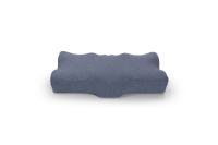 Coussin de massage en mousse à mémoire de forme anti-statique en forme de papillon, respirant, absorbant la transpiration, amovible, lavable, tricoté
