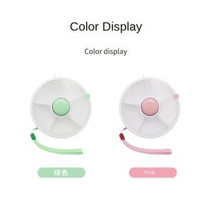 Contenedor Circular Giratorio de Plástico para Almuerzo, a Prueba de Humedad, Apto para Lavavajillas, No Tóxico, para Frutas, Venta al Por Mayor - Product Image 2