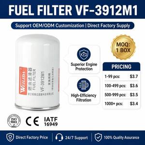 Filtre à huile VF-3912M1 pour Sinchi Cummins Leiwuo Dongfeng Foton Jiejiang First Automobile Works Red Flag Remplace VG1540080310 - Product Image 1