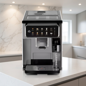 Household Fully Automatic <b>Espresso</b> Machine Auto Milk Frother Self Rinse Touch Screen Multi Beverage Coffee Brewer - Product Image 1