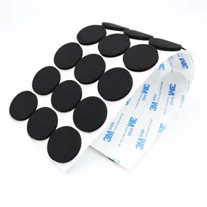 Silicone Feet Pads Rubber Feet Pads Rubber Bumper Damper Hemispherical Shape EVA Silicone Door Stop Cushion