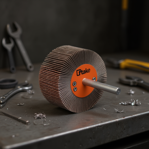 Disco Abrasivo de Láminas Ttake 25x25 mm, Grano 80, Eje de 6 mm para Pulir - Product Image 3