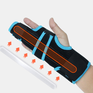 Pols Vinger Wrap Artritis Verstuikingen Breuken Rustende <span class=keywords><strong>Hand</strong></span> Spalk Palm Vinger Pijnverlichting Carpale Spalk Duim Brace Handsteun - Product Image 5
