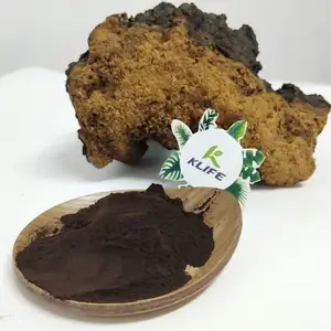 Ekstrak Jamur Chaga Organik Klife Label Pribadi Ekstrak Jamur Chaga Organik