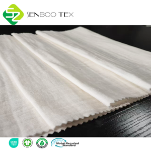 100% <strong>Organic</strong> <strong>Cotton</strong> Four-Layer <strong>Gauze</strong> Woven Fabric 244gsm Medium Weight and Softness for Baby Clothes and Bags for Boys and Girls - Product Image 1