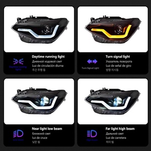 Fari LED Specializzati CG per Serie 1 <span class=keywords><strong>F20</strong></span> (2012-2015) <span class=keywords><strong>116i</strong></span>/118i con Materiale PC e Indicatori di Direzione Modificati - Product Image 2