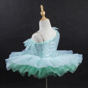 DL071 bambina graziosa <span class=keywords><strong>gonna</strong></span> vestito Tutu di balletto costumi da ballo Performance abbigliamento da ballo abito da balletto per bambini Glitter Tutu gonne - Product Image 3