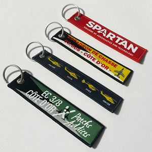 Personalisierter, Doppelseitig Gewebter Schlüsselanhänger und Jet-Tag als Werbeartikel & Karabiner für Auto, Tasche, Gepäck & den Heimgebrauch - Product Image 4