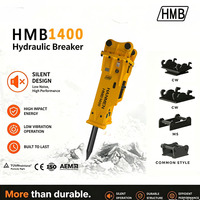Marteau hydraulique HMB1400 pour briseur de béton, fourni par l'usine, pour excavatrice PC200 ZX200 R210 EC210