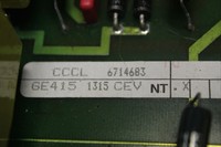 Carte de circuit d'interface PLC MG CCCL 6714683 6714681-1a pour produit sous garantie