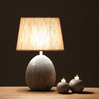 Lampe de Table led en résine au Design Vintage, lumière chaude, luminaire décoratif d'intérieur, idéal pour un salon ou une chambre à coucher