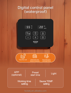 STEPON Factory 4.5KW-18KW WiFi APP Gerador De vapor Dry /Wet 2 in 1 Combined Sauna <strong>Stove</strong> <strong>Heater</strong> with Integrated Steam Generator - Product Image 3