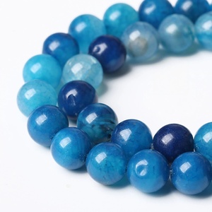 2025 vendita calda naturale drago blu modello <span class=keywords><strong>agata</strong></span> 6-10mm perle Sparse DIY perline di perline in rilievo accessori per gioielli all'ingrosso - Product Image 4