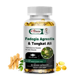 OEM Fadogia Agrestis Tongkat 알리 캡슐 추출물 60pcs 건강을위한 식품 등급 허브 추출물