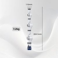 ZBDynamiX Brazo Robótico de Soldadura, Cobot para Manipulación de Materiales con 6 Grados de Libertad, Carga Útil de 5 kg, para Robot Perro Inteligente
