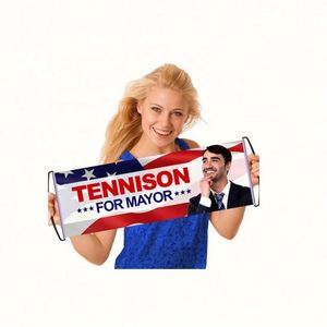 Bandera Retráctil Personalizada con Logotipo de Alta Calidad para Maratones, Bandera Portátil Reutilizable con Impresión UV/Digital - Product Image 2