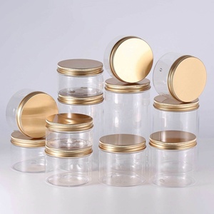 3Oz 4Oz 5Oz 6Oz 8Oz 10Oz 12Oz 16Oz 32Oz Cylinder <b>Plastic</b> Wide Mouth <b>Jar</b> Food Safe Clear Pet <b>Plastic</b> <b>Jar</b> for Cosmetic - Product Image 2