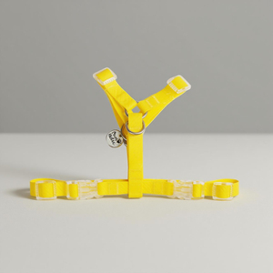 XL amarillo de lujo recubierto de PVC impermeable en forma de Y arnés para perros transpirable y reflectante estilo de moda al por mayor OEM ODM - Product Image 1