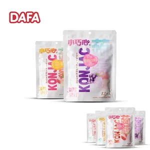 Konjac mix fruity flavor jelly a low-fat and healthy leisure snack food