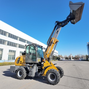 מעמיס טלסקופי מיני TL1800 במשקל 1.8 טון, רב תכליתי, עם כף קדמית, ציוד עבודות עפר, מעמיס קומפקטי עם תו תקן CE - Product Image 6