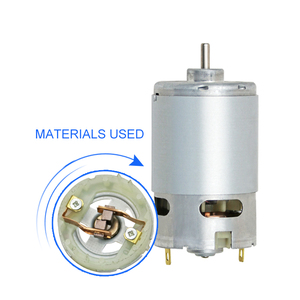 Moteur électrique CC 14,4 V 18 V à basse vitesse RS-555, à balais métalliques, longue durée de vie, avec construction à aimant permanent - Product Image 5