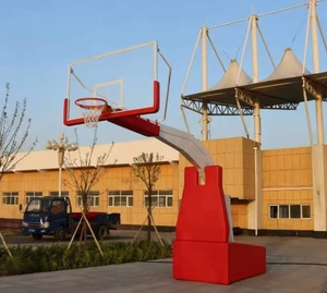 Support de <span class=keywords><strong>basket</strong></span>-ball hydraulique à pompe - Product Image 1