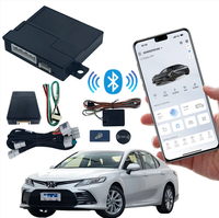 Sistema de Arranque Remoto sin Llave de Dos Vías CARQSENG 9900, Control de Encendido por Aplicación Móvil, Alcance de 100m-200m para Land Cruiser