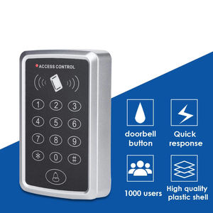 Standalone kỹ thuật số 125Khz RFID Bàn phím backlit cảm ứng kiểm soát truy cập đầu đọc thẻ Wiegand giao thức Linux OS Proximity Hỗ trợ thẻ - Product Image 5