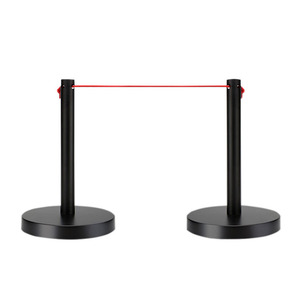 צבע מותאם אישית קהל נירוסטה בקרת הקהל stanchion מלון המחסום עבור אירועים ומחסמי תנועה חבל בטיחות חבל - Product Image 2